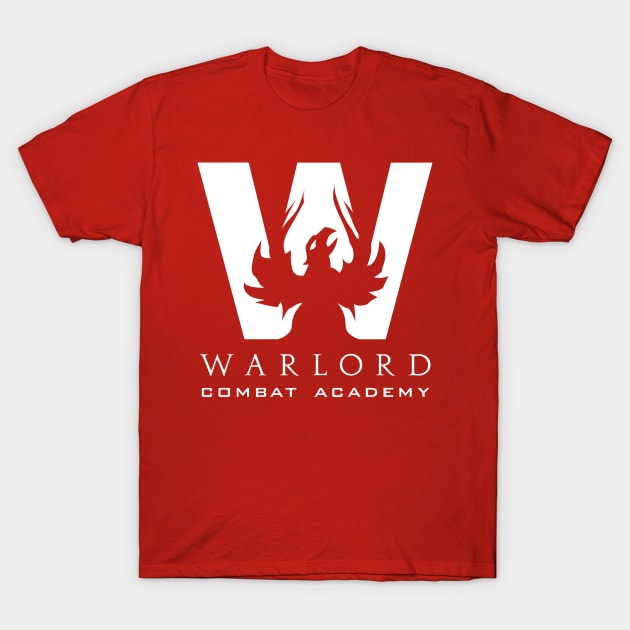 WARLORD Combat Academy - White T-Shirt by pscof42